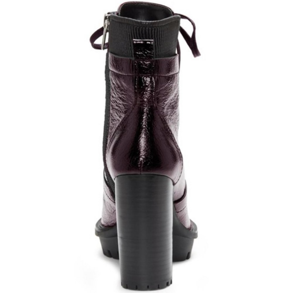 Nib Vince Camuto Grape Leather Combat Boot - image 8